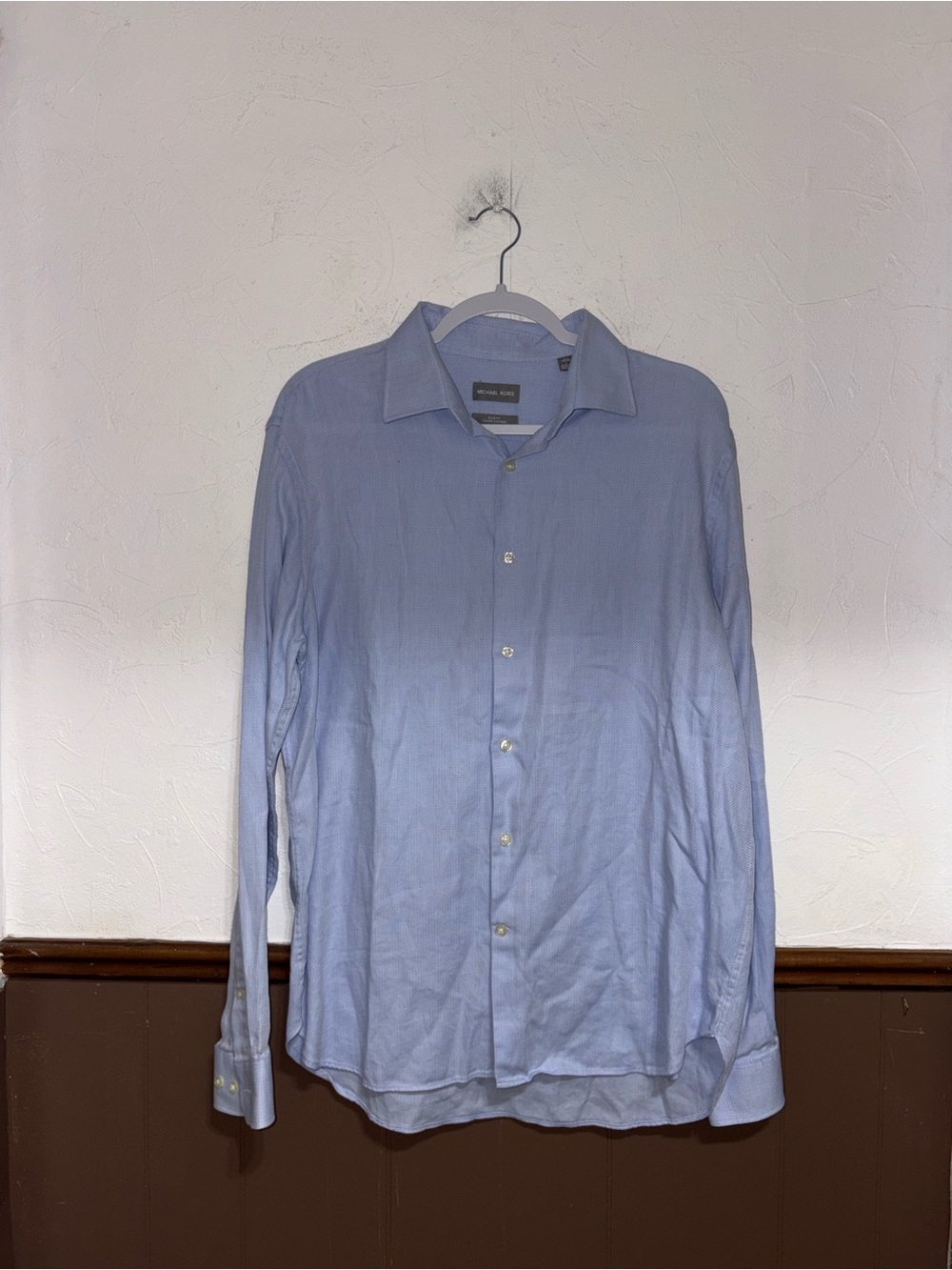 Michael Kors | Men’s Blue Button Down Longsleeve | Size Large